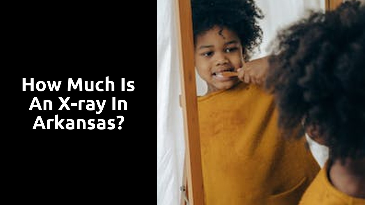 How much is an x-ray in Arkansas?