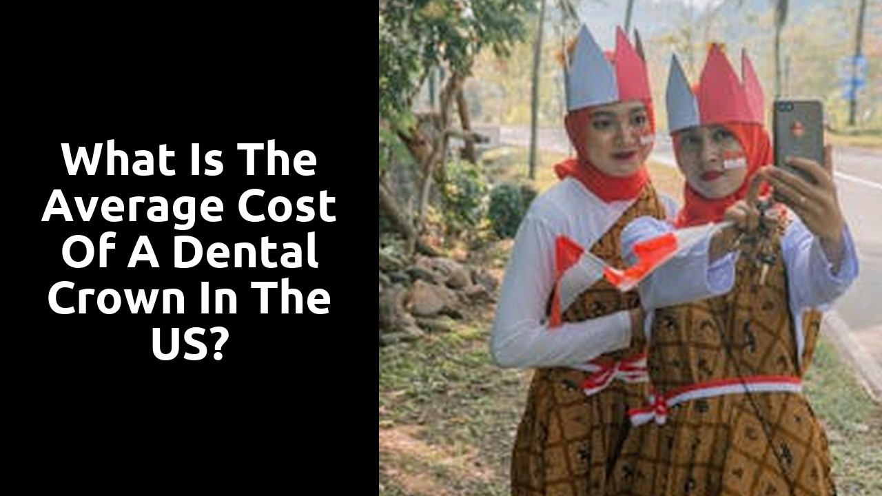 What is the average cost of a dental crown in the US?
