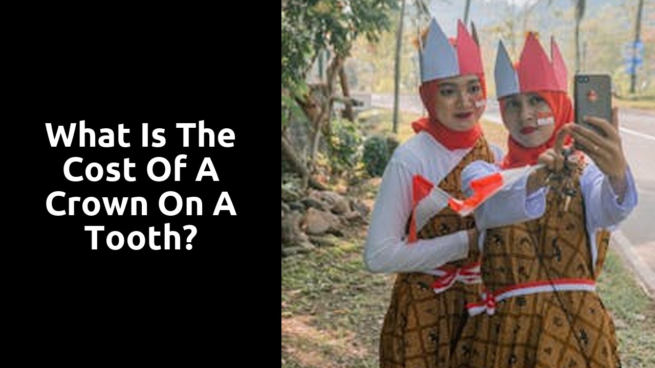 What is the cost of a crown on a tooth?